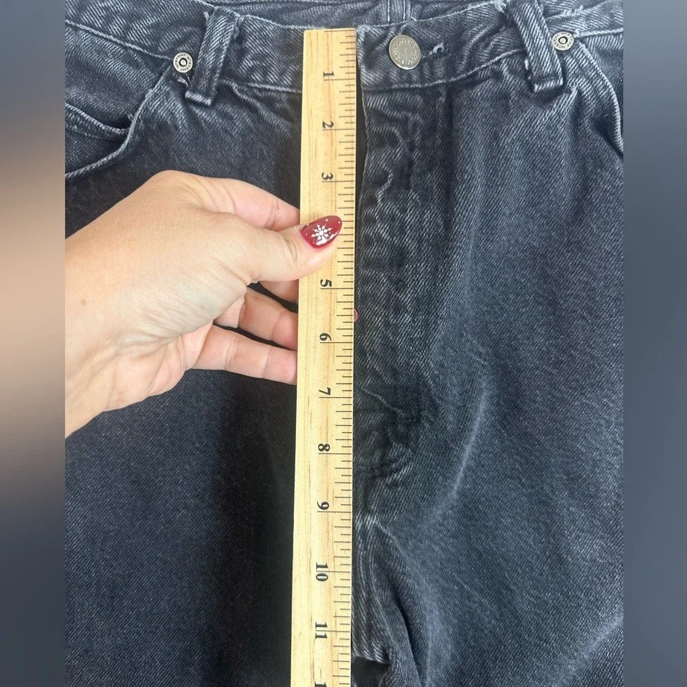VTG Wrangler Relaxed High Rise Jeans Mens 36x32 (see Meas.) Black 100% Cotton